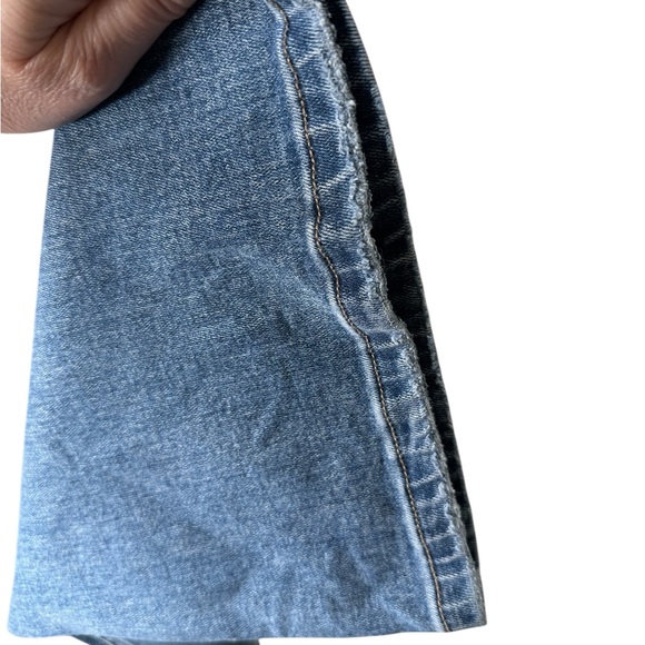 Lovervet By Vervet X ALB Jeans High Rise Boot Cut Size 32/15 New 31” Inseam Blue - Picture 6 of 12